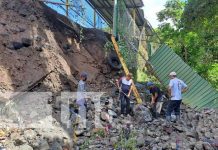 Muro perimetral del estadio municipal de Boaco sufre daños