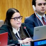 Compañera Olimpia Ochoa Espinales, Primera Secretaria de la Misión Permanente de Nicaragua ante las Naciones Unidas