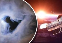 El telescopio Hubble capta el "ojo de cerradura cósmico"