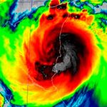¡Última Hora! Huracán Julia toca tierra cerca de Laguna de Perla, en Nicaragua