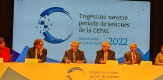 Nicaragua envía mensaje en el Trigésimo Noveno Período de Sesiones de la CEPAL