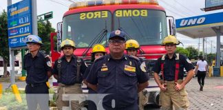 Bomberos de Nicaragua realizan inspección de hidrantes en mercado oriental