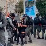 Protestan en Palestina contra el asedio de los mercenarios israelíes Protestan en Palestina contra el asedio de los mercenarios israelíes