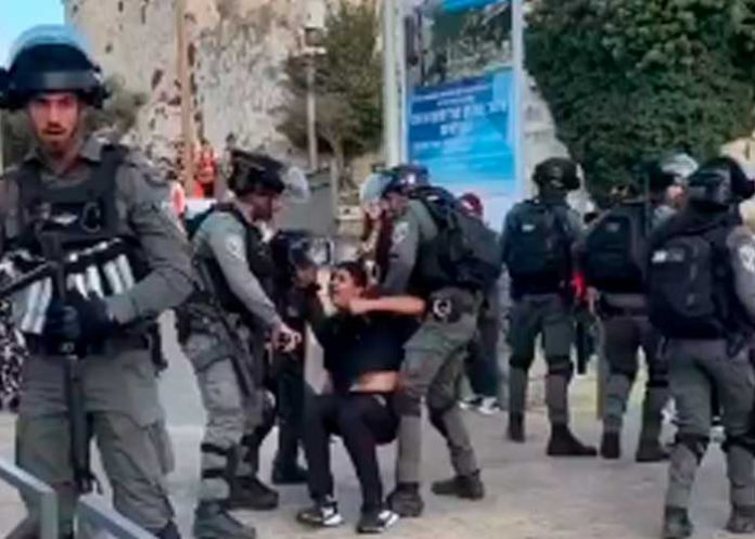 Protestan en Palestina contra el asedio de los mercenarios israelíes