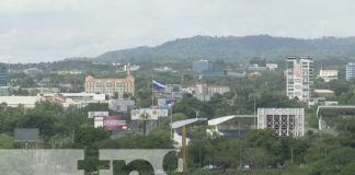 Panorama de la ciudad de Managua, Nicaragua