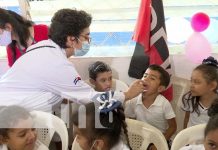 Desparasitación para menores en colegios de Managua
