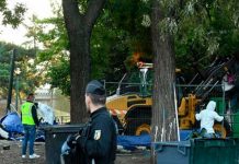 Desarticulan un campamento de adictos a crack en el noreste de París Desarticulan un campamento de adictos a crack en París