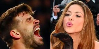 Piqué usará camiseta con rostro de Shakira 