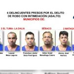 Policía Nacional en Matagalpa capturó a 12 delincuentes
