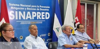 Coordinación de instituciones de Nicaragua ante el paso de la tormenta Julia