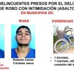 «Fichitas» de Rivas y Granada tras las rejas por diversos delitos "Fichitas" de Rivas y Granada tras las rejas por diversos delitos