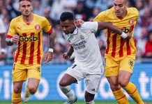 Real Madrid empata con Girona
