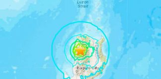 Pánico al norte de filipinas tras un poderoso sismo de magnitud 6.5 grados