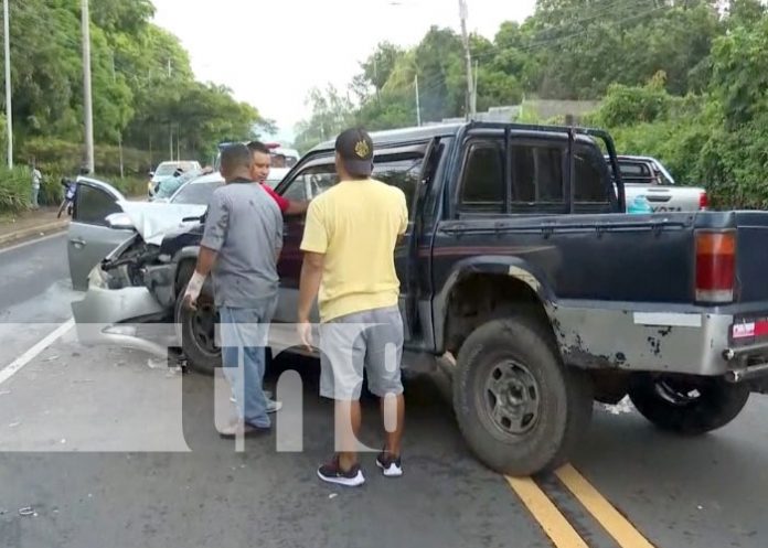 Accidente de tránsito en Carretera Sur