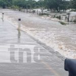 Recorrido por las afectaciones en Tipitapa por la tormenta Julia