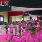 Rotundo apoyo de los transportistas de Managua a la fórmula del FSLN Transportistas de Managua apoyan la fórmula del FSLN