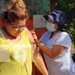 Familias del Reparto Segovia se inmunizan contra el COVID-19 Jornada de vacunación en el Reparto Segovia, Managua