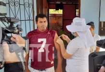 Jornada de vacunación en el Reparto Segovia, Managua