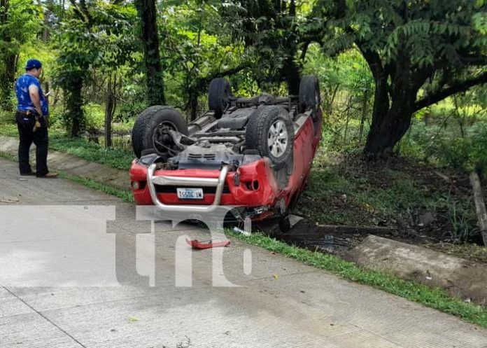 volta-matu-2 Accidente de tránsito con camioneta en Matiguás