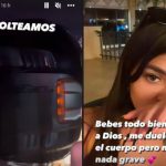 Karely Ruiz sufre accidente en la playa