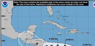 Fenómeno climático en el Caribe
