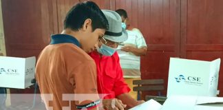 Familias de Carazo ejercen su derecho al voto en estas Elecciones Municipales 2022