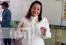 Ocotal: Candidatos de la Alianza Unida Nicaragua Triunfa ejercen su derecho al voto