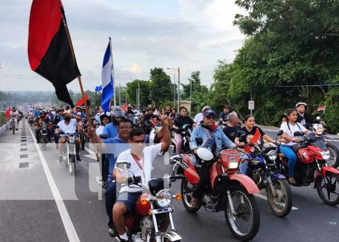 Masaya celebra las victorias del pueblo alcalde