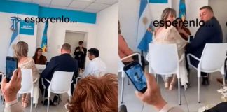 "Señal del universo" Un inesperado y extraño sonido interrumpe una boda