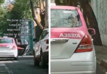 Ojo con esto: Captan a un taxi sin placa que se negaba a bajar a pasajeras Captan a un taxi sin placa que se negaba a bajar a pasajeras