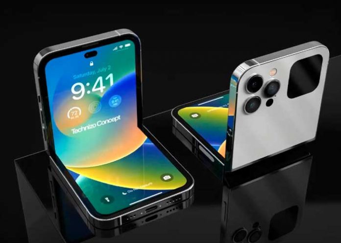 1 Revelan el primer diseño de un iPhone 13 Pro con pantalla plegable
