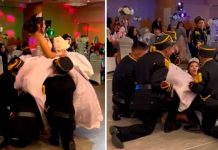 «¿Acaso no comieron?» Intentan cargar a quinceañera y se les cae "¿Acaso no comieron?" Intentan cargar a quinceañera y se les cae