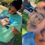 "Pensé éramos la familia perfecta" Se tatúa a su novio infiel para que vuelva