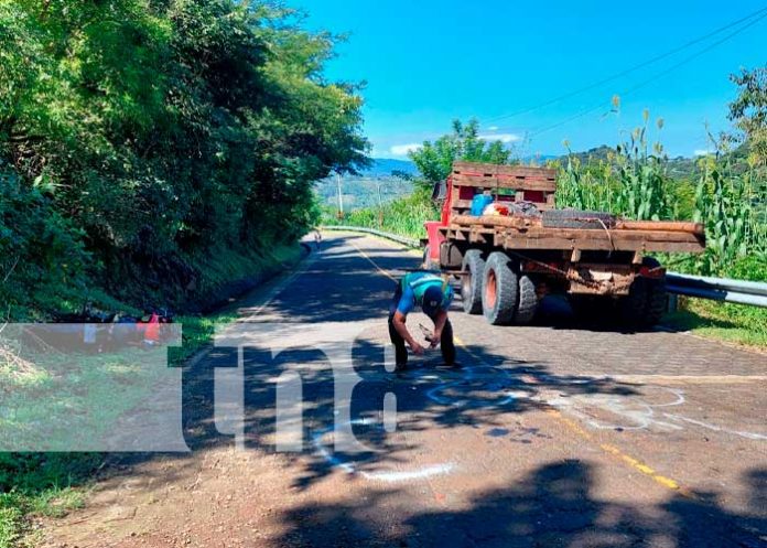 1 Accidente de tránsito provoca graves lesiones a motociclista en Madriz