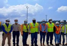 Gobierno de Reconciliación visitó la Planta de Energía a base de gas natural en Puerto Sandino