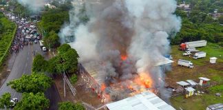 Continúan las investigaciones del voraz incendio en puestos de pólvora en Tiscapa