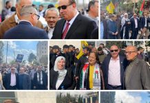 Gobierno de Nicaragua participa en marcha en honor al Cmdte. Yasser Arafat en Palestina