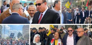 Gobierno de Nicaragua participa en marcha en honor al Cmdte. Yasser Arafat en Palestina
