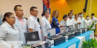 Nicaragua recibe importante donativo de equipos electrónicos por la OPS