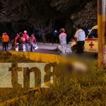 Accidente de tránsito deja dos muertos en la Garita Norte, Managua, Nicaragua