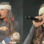 ¡Con la ceja abierta! Danna Paola sufre tremendo accidente en el escenario ¡Con la ceja abierta! Danna Paola sufre tremendo accidente en el escenario