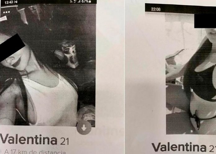 Mediante Tinder: Mujer 