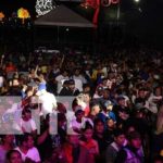 Realizan fiesta en celebración a la victoria del FSLN en Managua