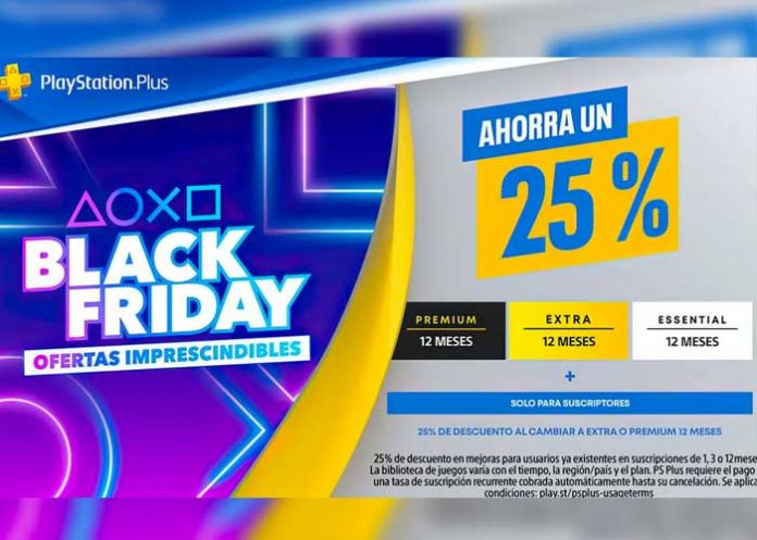 Por el Black Friday, PlayStation anuncia descuento en PS Plus