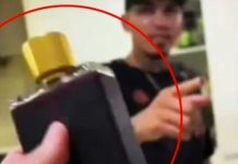 “Por atrevido”: Se echó “perfume” a base de cloro y resultó con la camisa manchada “Por atrevido”: Se echó “perfume” a base de cloro y resultó con la camisa manchada
