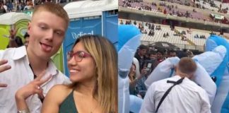 ¿Qué? Sujeto se compromete en concierto y a minutos ya era infiel