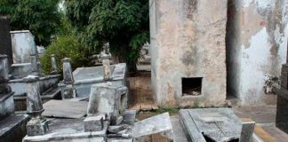Extraños ruidos desde una tumba causa temor en México (Video)