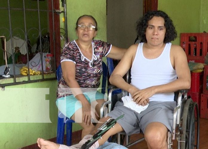 ¡Ese día morí y volví a nacer! la historia de un motociclista en Masaya