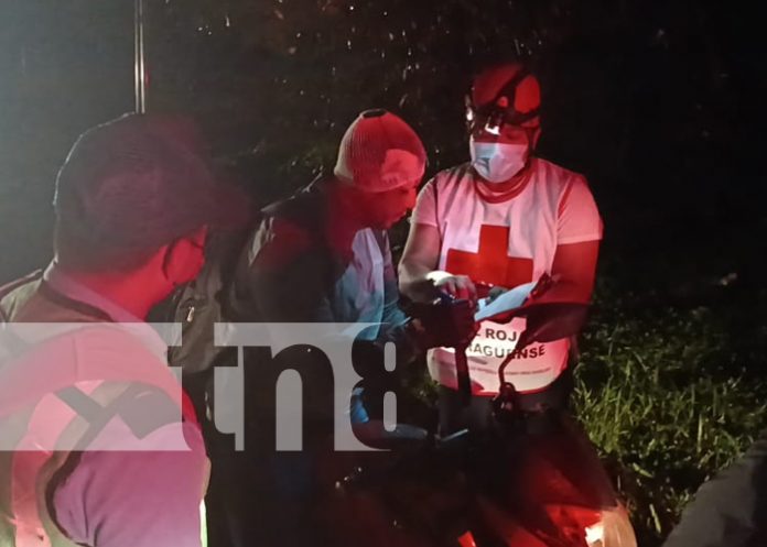 Motociclista termina lesionado tras manejar en estado de ebriedad en San Marcos Carazo