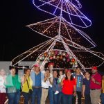 Masaya inaugura sus ambientes Navideños Foto: En Masaya se inauguró los espacios alusivos a la Navidad / TN8